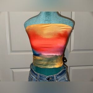 Bandeau colorful top👚